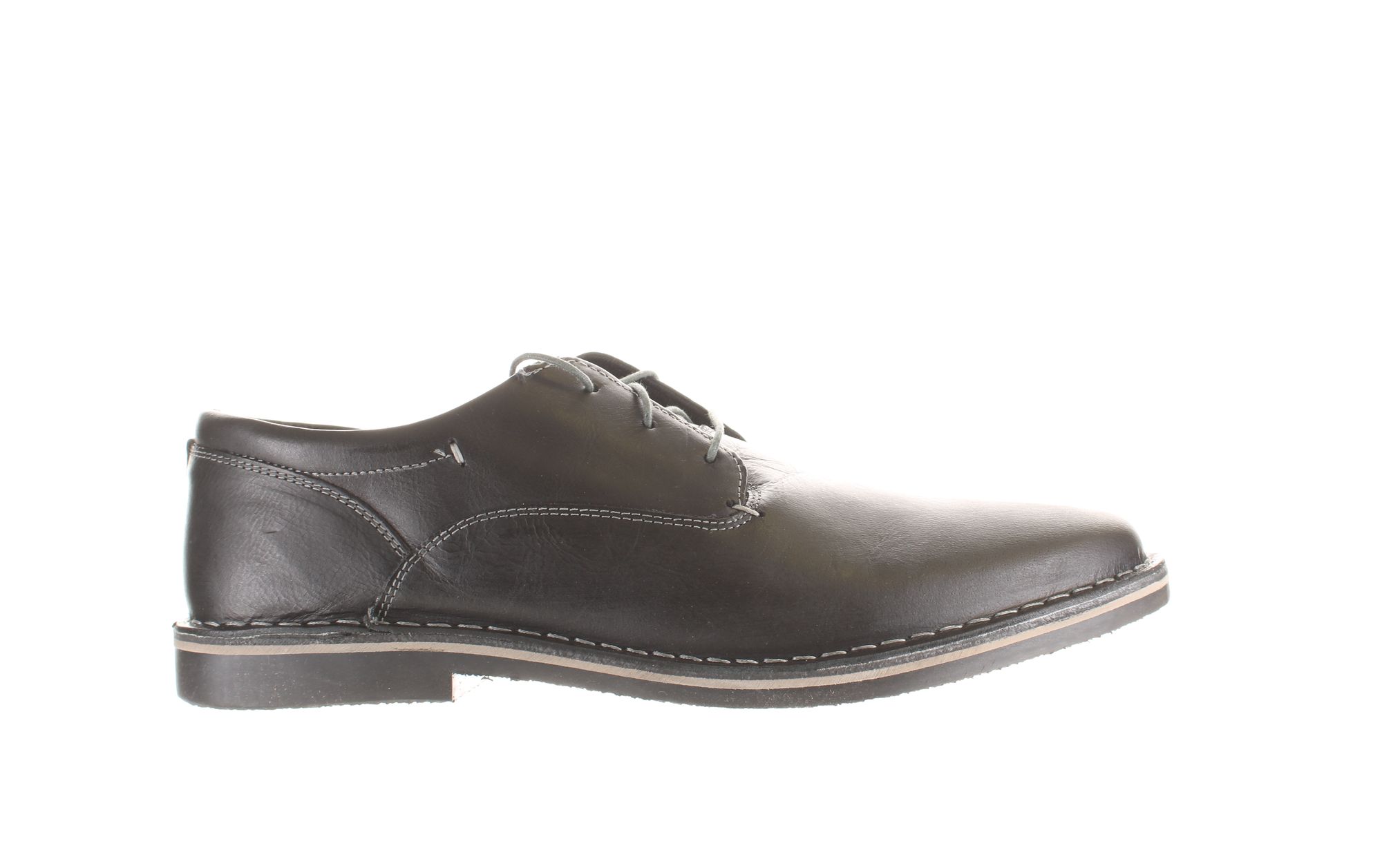 Steve Madden Mens Harpoon Black Oxford Dress Shoe Size 11.5 (1373225