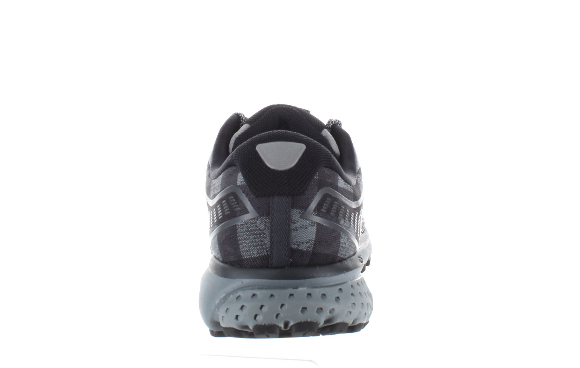 Brooks Mens Ghost 12 Ebony/Grey/Black Running Shoes Size 10 (1755853