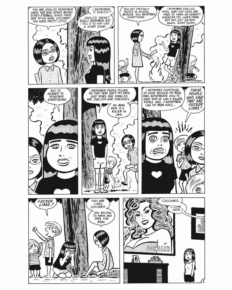 Palomar 5 Ofelia by Gilbert Hernandez Digital Comics and Graphic
