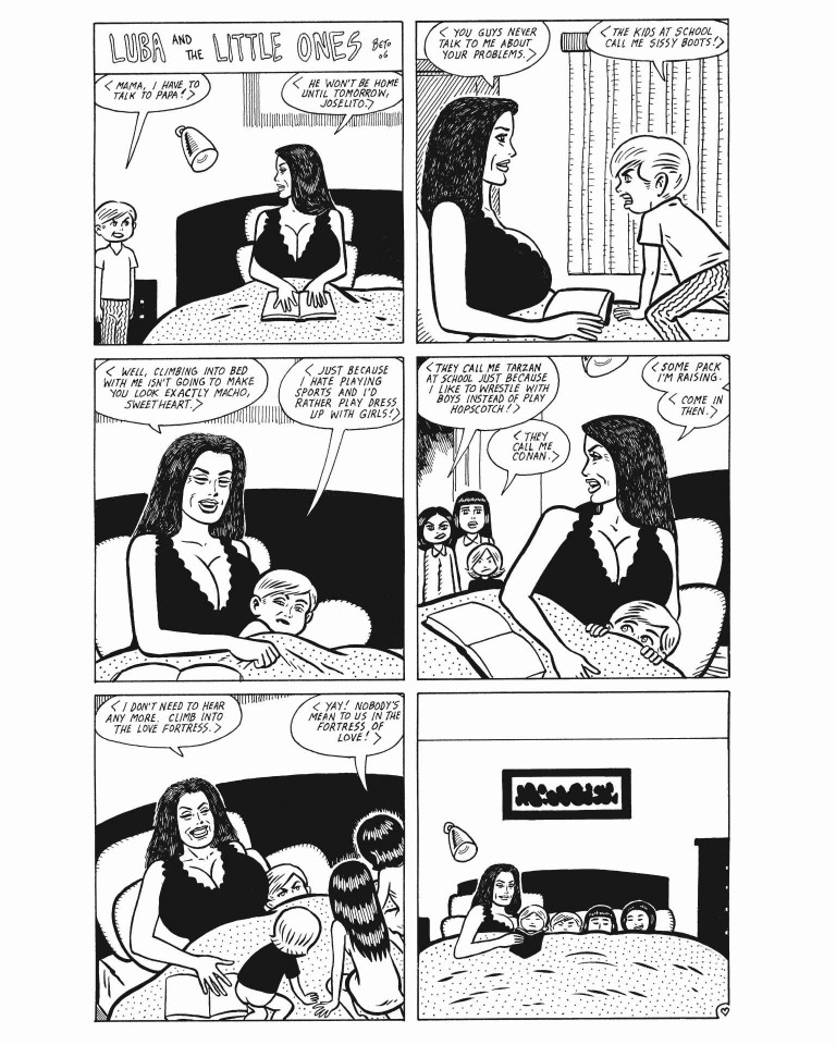 Palomar 5 Ofelia by Gilbert Hernandez Digital Comics and Graphic