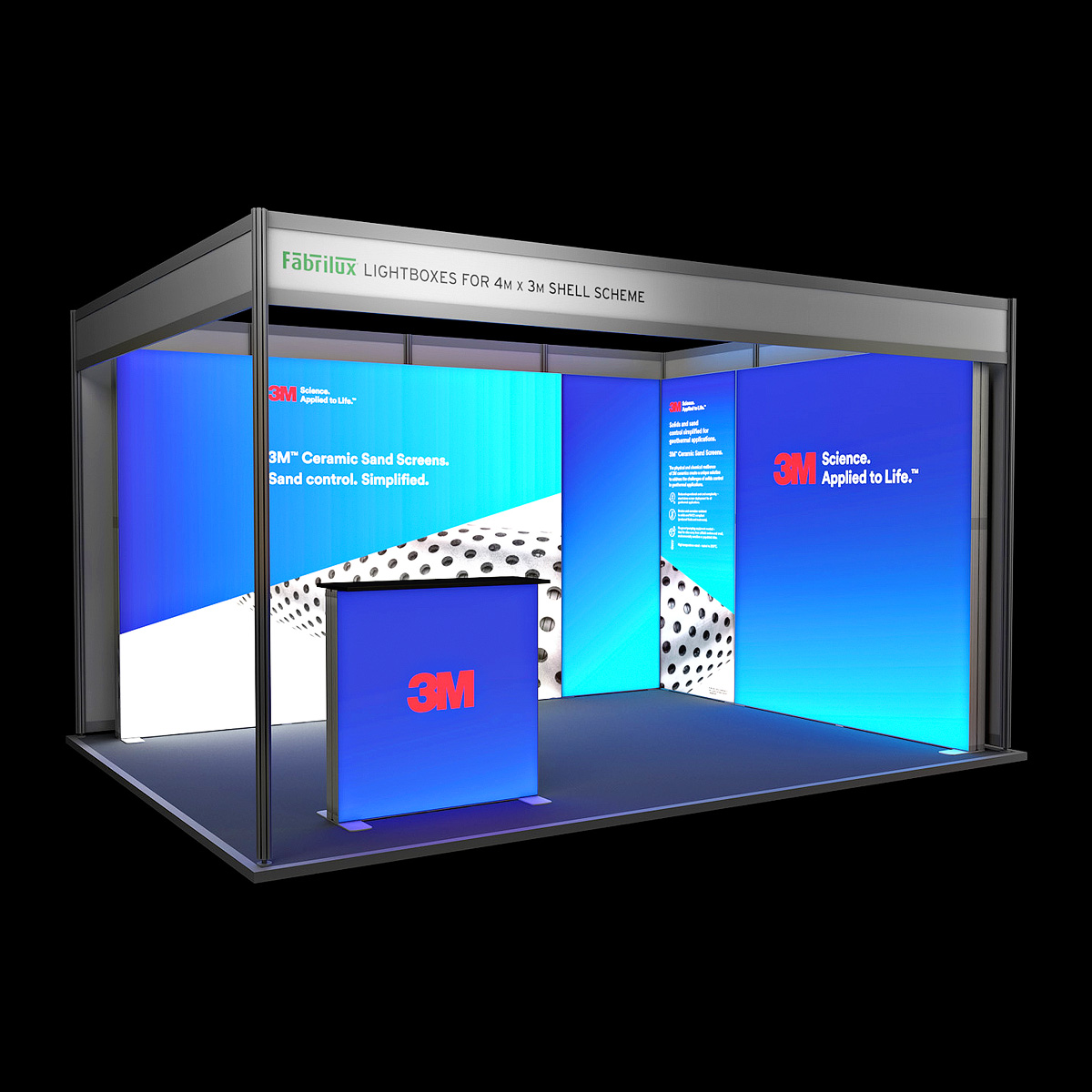 Exhibition Lightboxes LED Lightbox Exhibition Stand UK