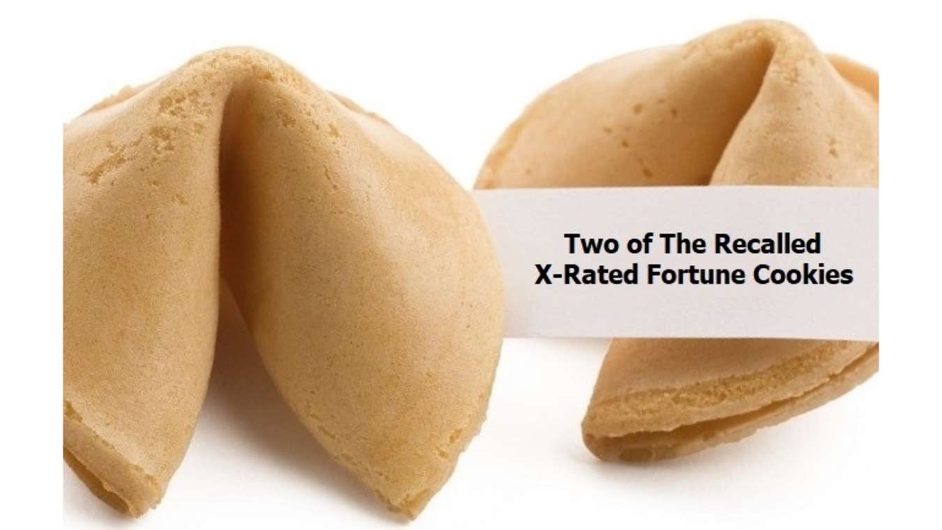 China recalls 3mn fortune cookies over Xrated fortunes The Spoof