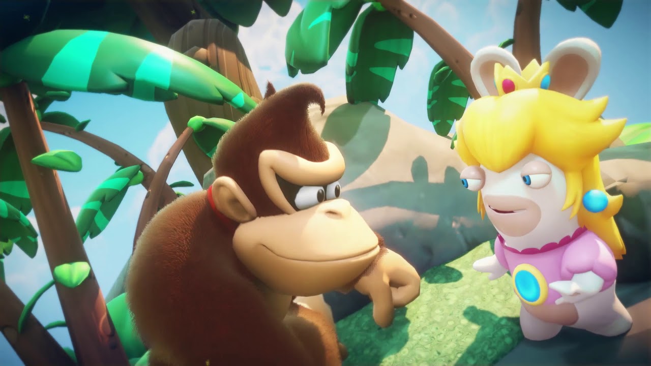 Donkey Kong Barreling His Way Into Mario + Rabbids Kingdom