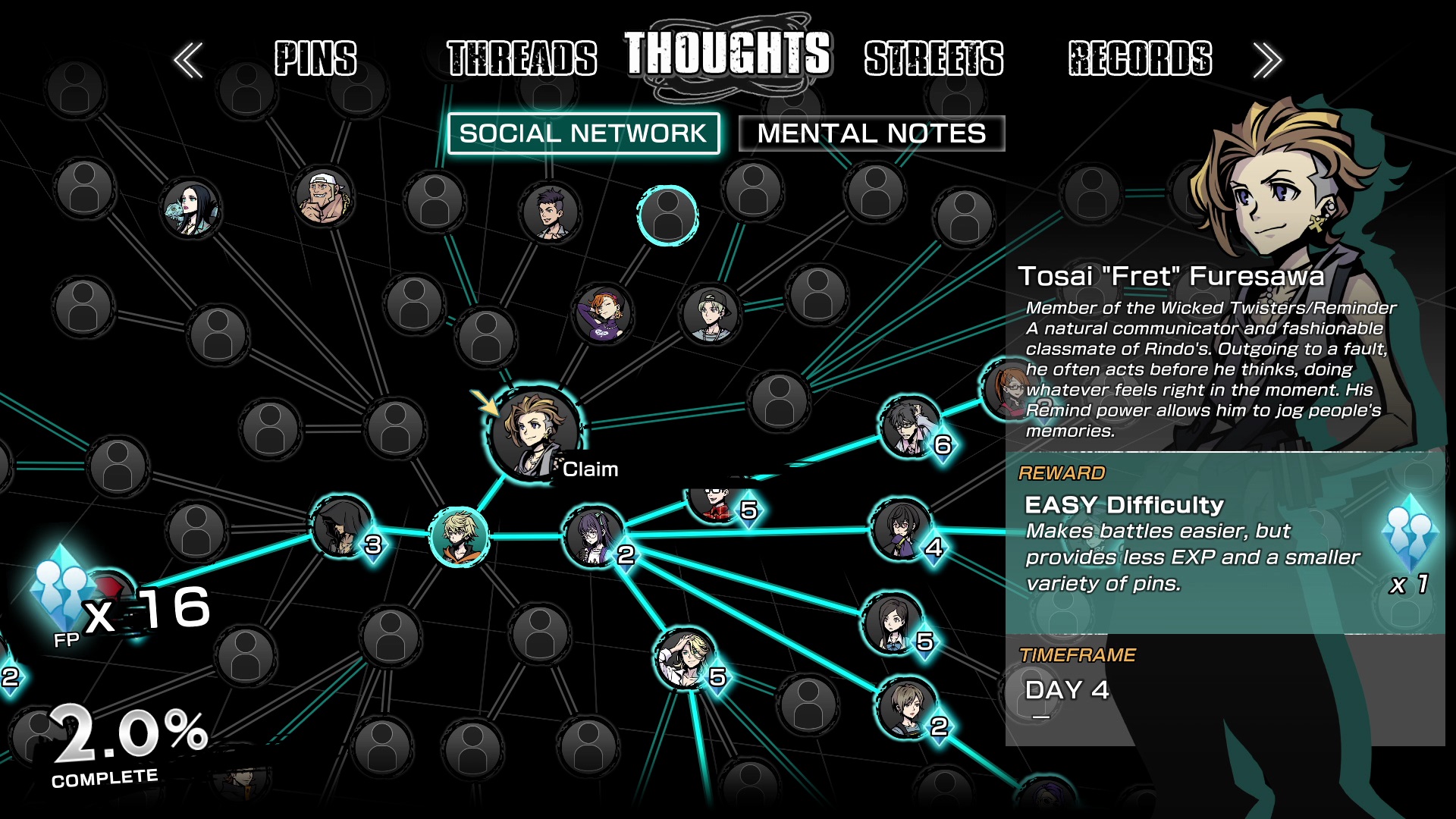 How to change difficulty NEO The World Ends With You Shacknews