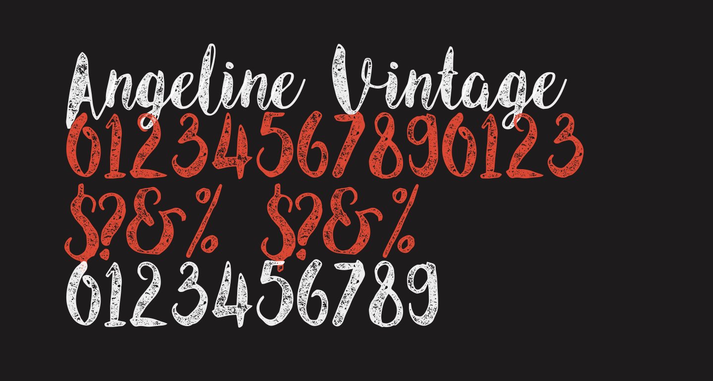 Angeline Vintage free Font What Font Is