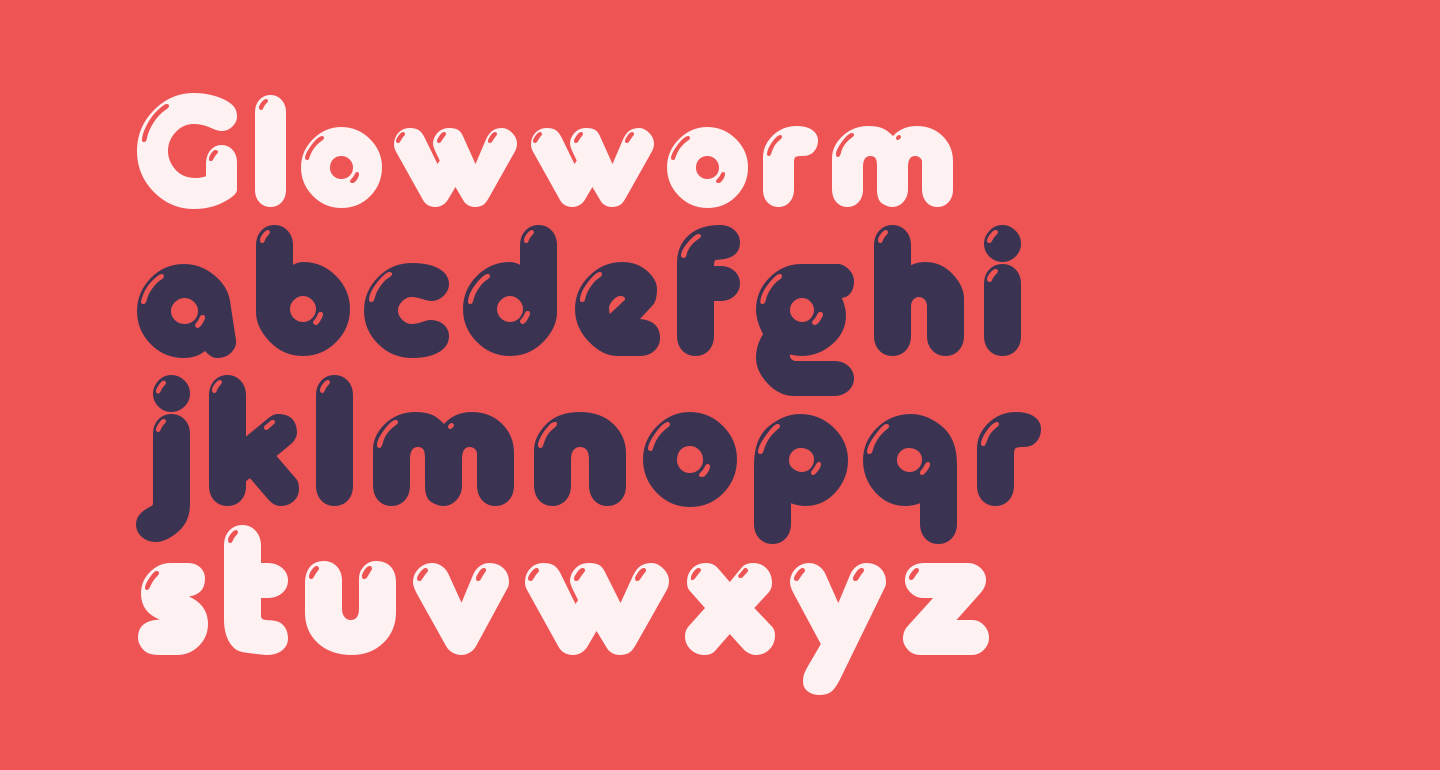 Glowworm free Font What Font Is
