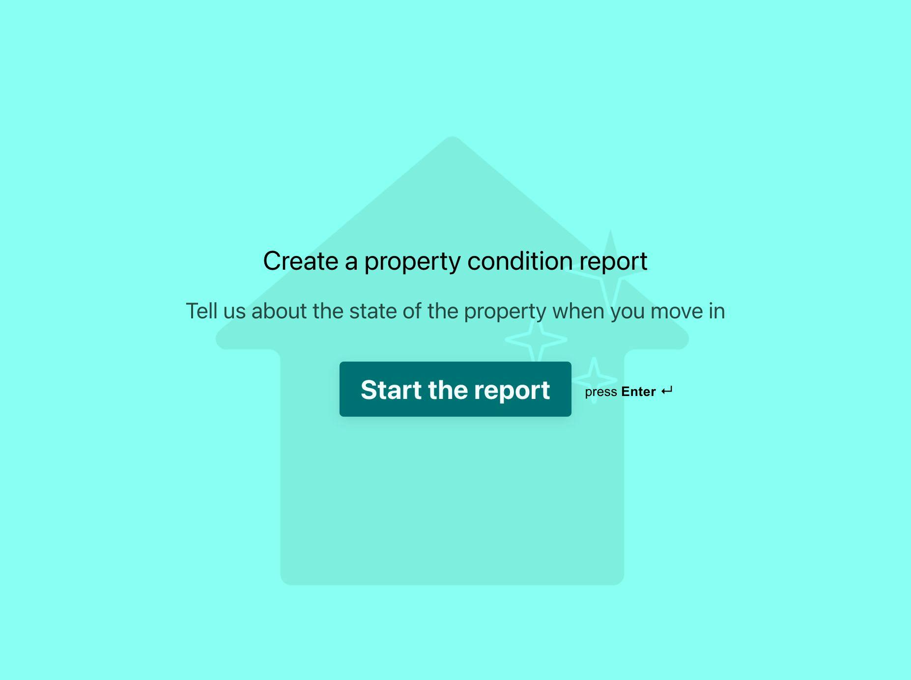 Property Condition Report Form Typeform Template