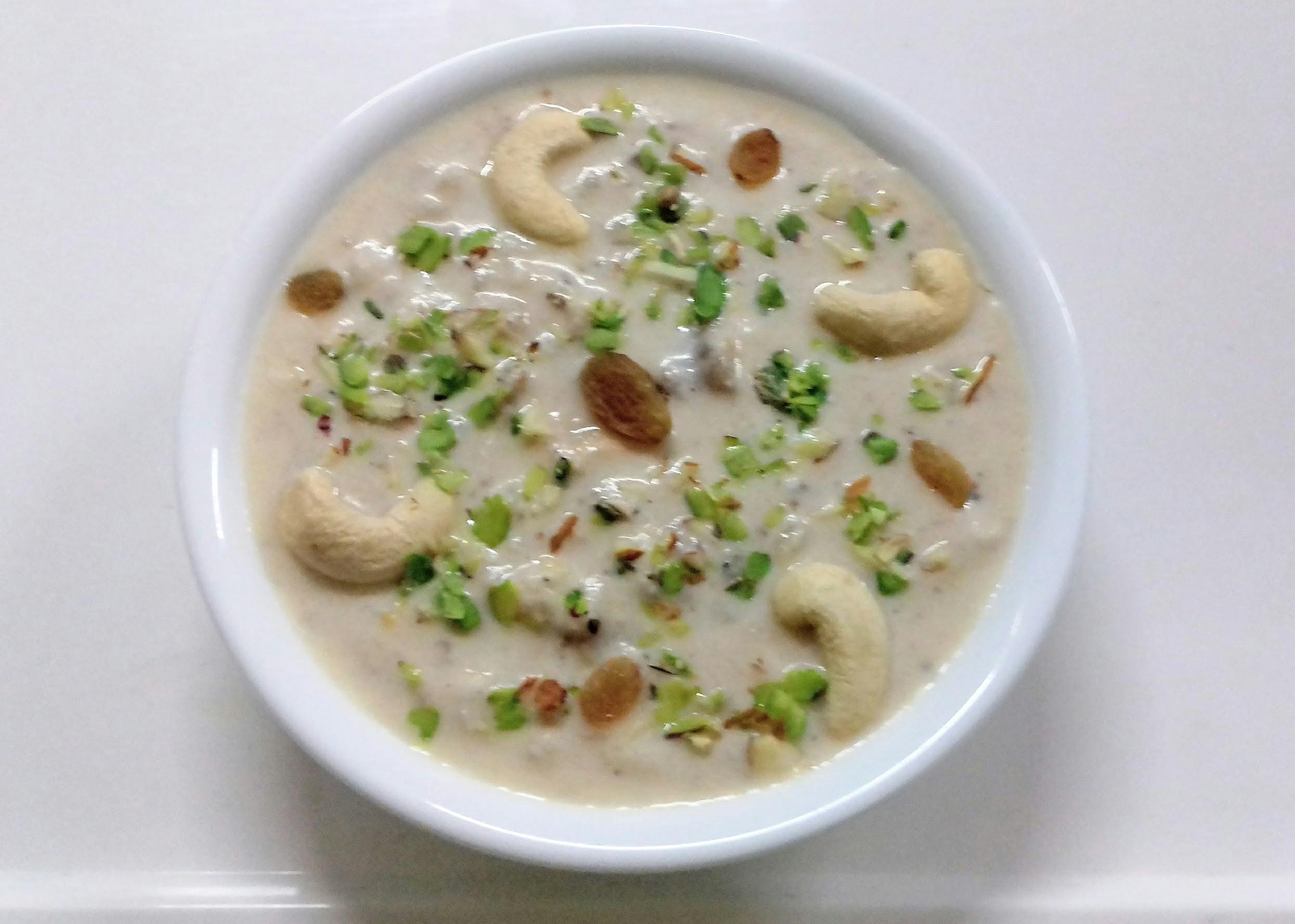 Rice Kheer Your Veg Recipe