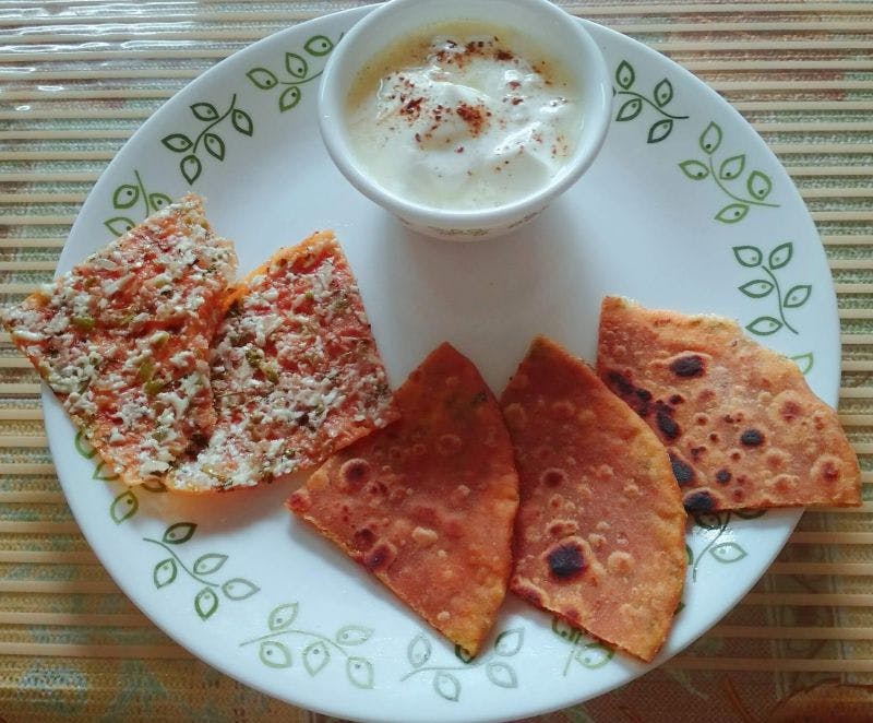 Chilli Paneer Paratha Your Veg Recipe