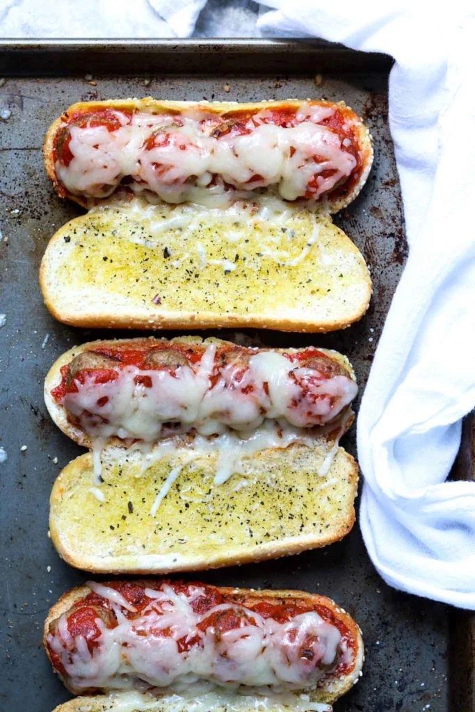 Easy Meatball Subs Using storebought meatballs Mom's Dinner