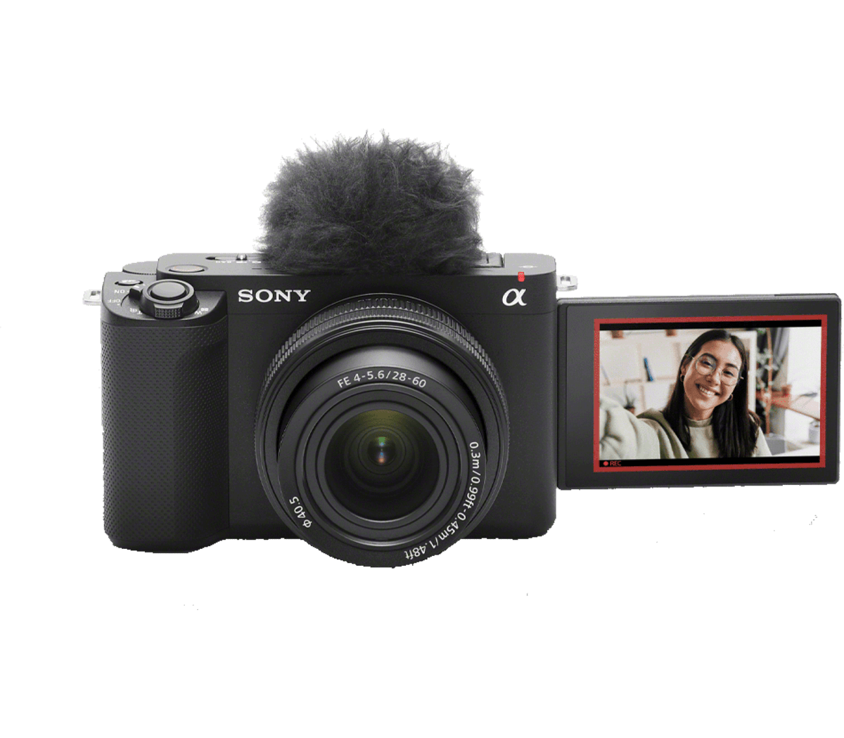 Sony Fullframe Interchangeable Lens Mirrorless Vlog Camera with Lens