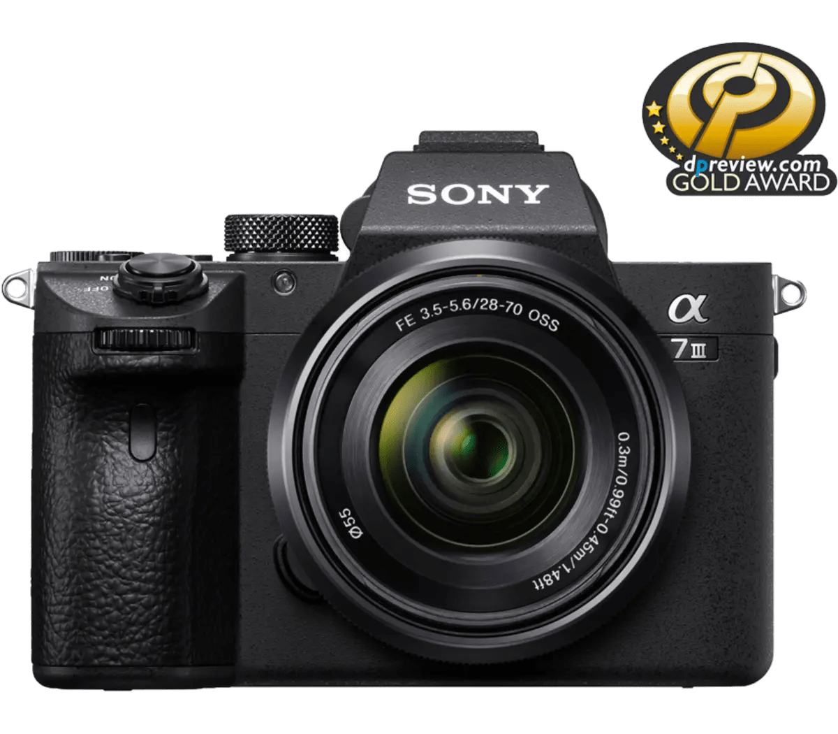 Sony Alpha 7 III Fullframe Interchangeable Lens Camera & Lens Kit 24