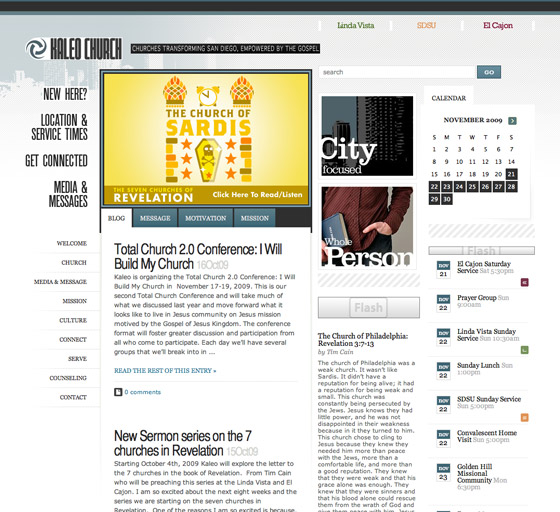 Kaleo Church CSS Religion