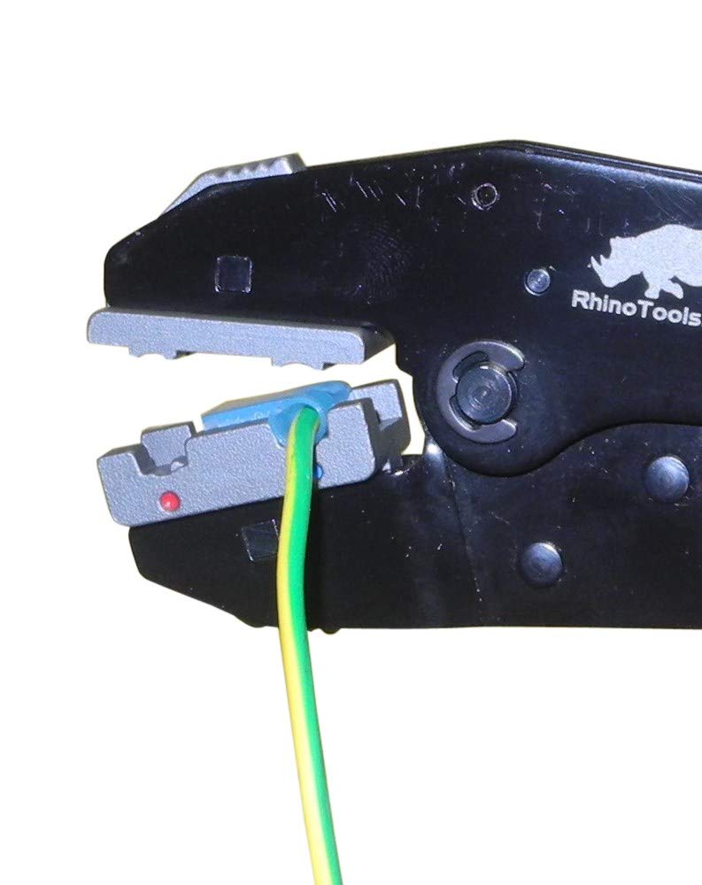 Insulated Flag Terminal Crimping Kit Rhino Electricians Tools
