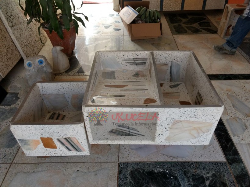 LAVADEROS PREFABRICADOS EN GRANITO PULIDO Y RETAL DE MÁRMOL Ukucela