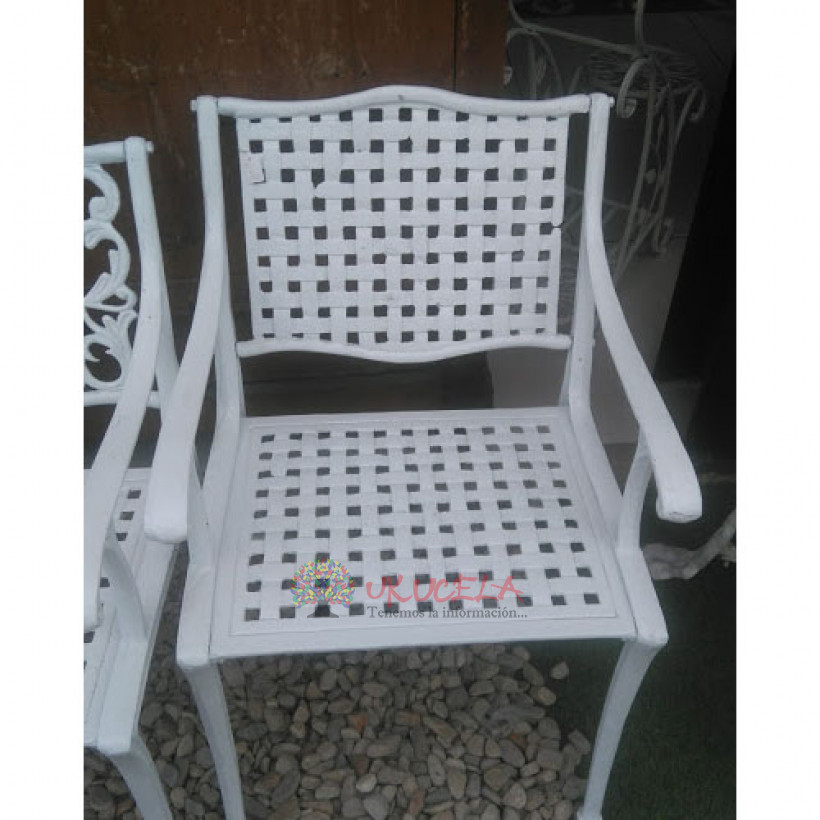SILLAS para mesas en fundición para jardín y terraza Ukucela