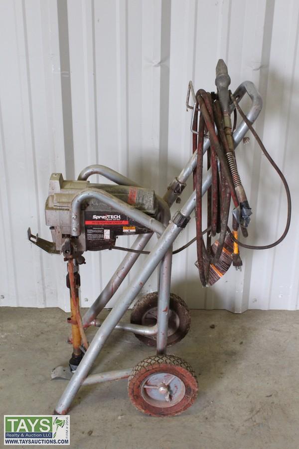 Tays Realty & Auction Auction 2018 June Equipment Sale ITEM Spray/Tech Apex Piston Pump