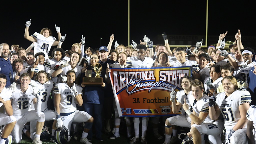 Casteel Football Wins 3A State Championship