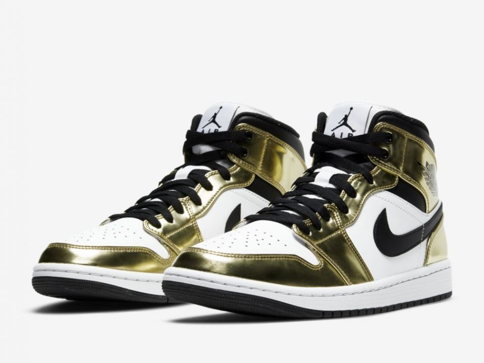 Where to buy the Jordan 1 Mid SE "Metallic Gold" J23
