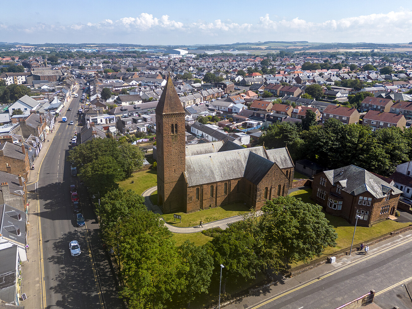 Prestwick St. Nicholas Parish Church, Prestwick Added to Places of