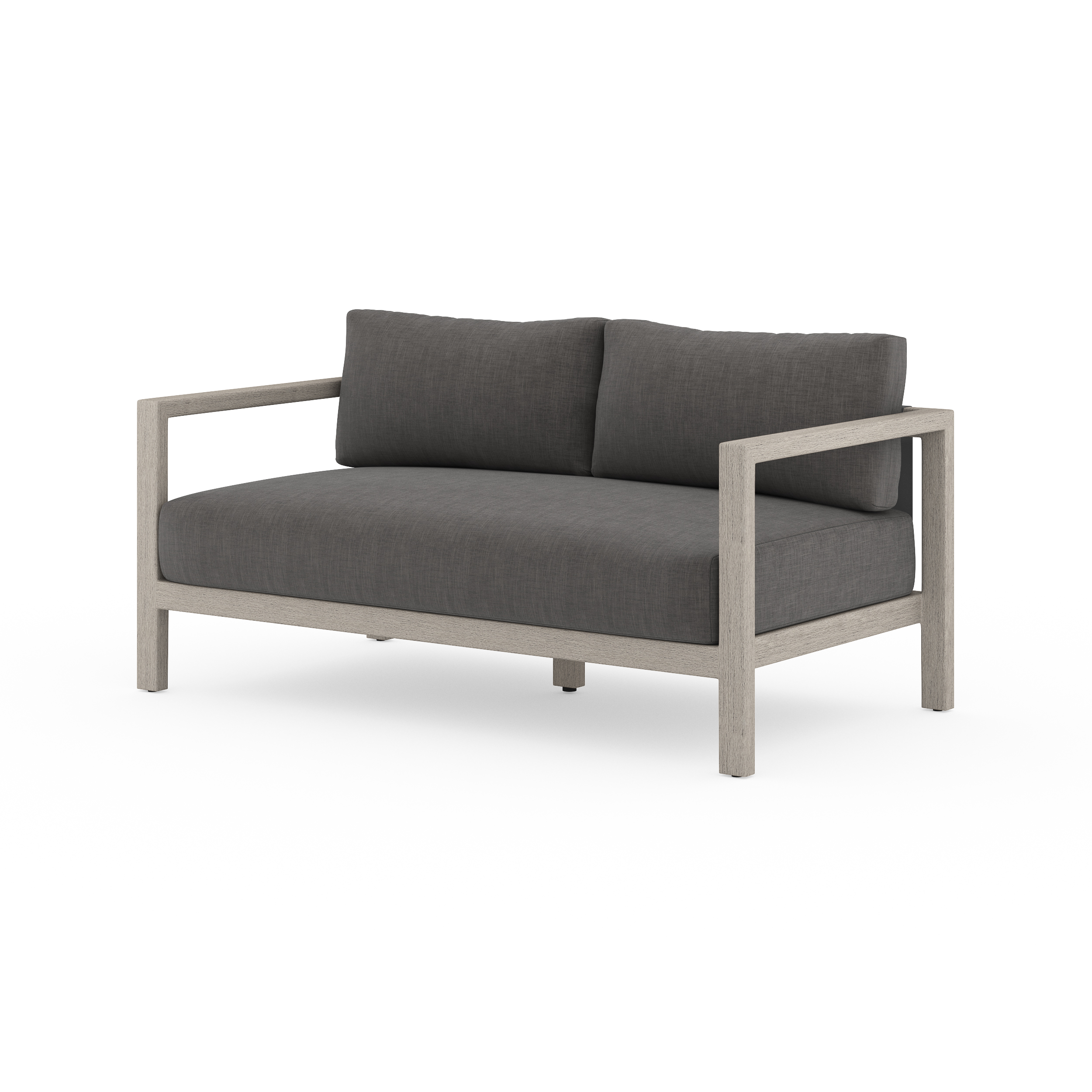 Four Hands Sonoma Outdoor Sofa 60" Grey/Charcoal Gracious Style