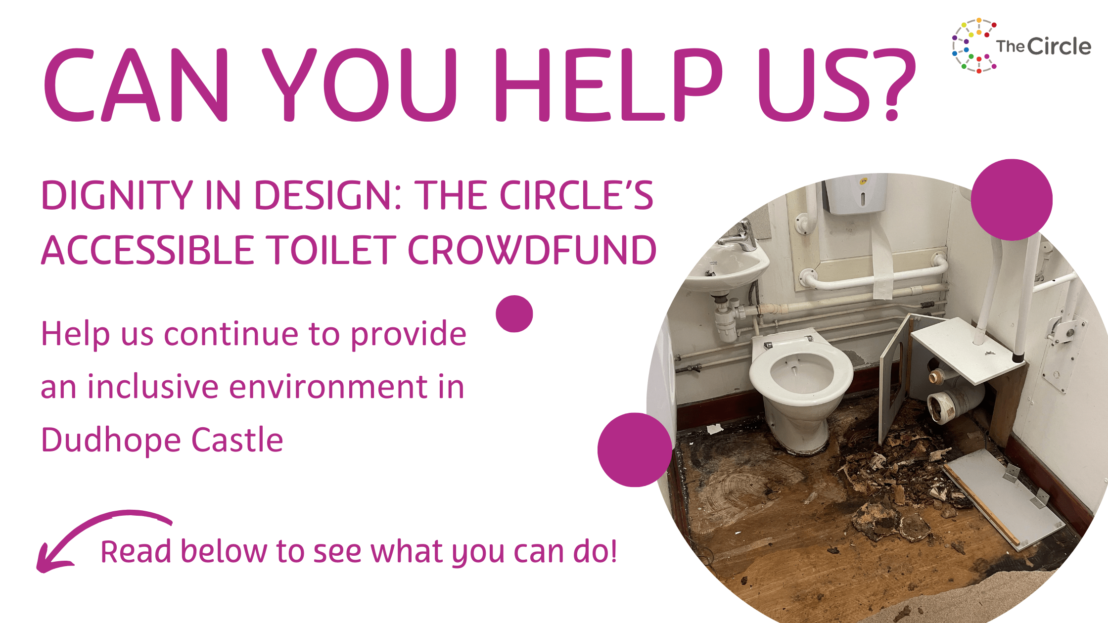 Dignity in Design The Circle's accessible toilet fundraiser The Circle