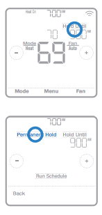 How Do I Put My Honeywell T6 Z-Wave Thermostat in Hold Mode? - Alarm Grid