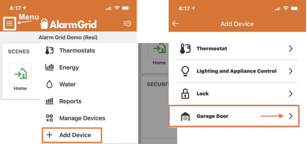 How Do I Add a Working Genie Aladdin Connect to Alarm.com? - Alarm Grid