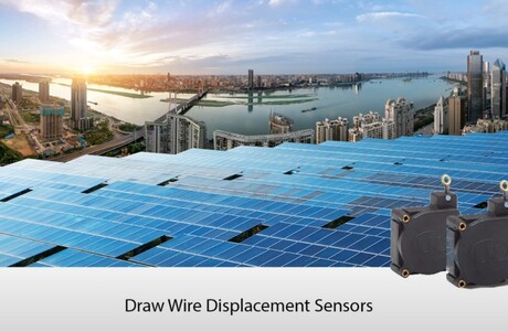 Draw wire displacement sensors