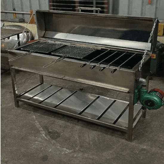 Commercial SS Charcoal BBQ Grill Stand Price in Bangladesh