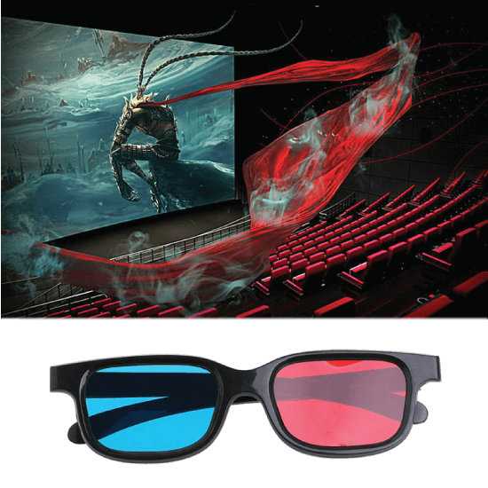 Best Quality Anaglyph SBS 3D Movie Glasses Price in Bangladesh