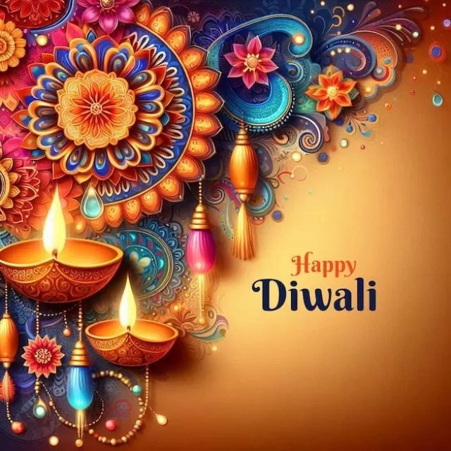 Happy Diwali 2024 wishes images download HD Wallpaper