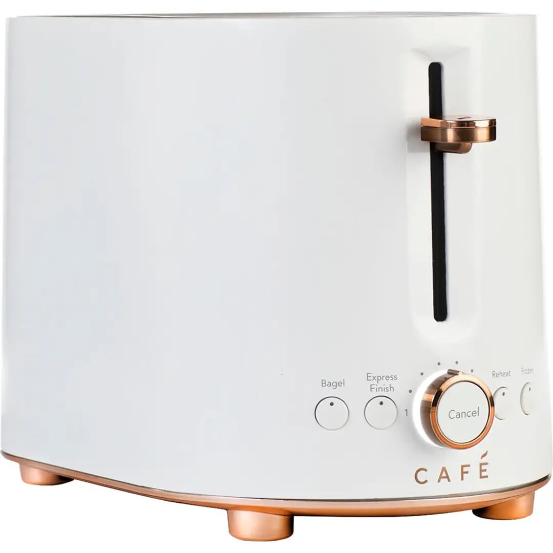 Café Express Finish Toaster Matte White Invastor