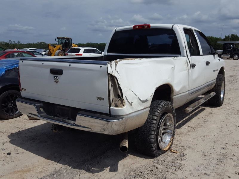 20032008 Dodge Ram 1500 Pickup Driver Rear Side Door White 3339431 eBay