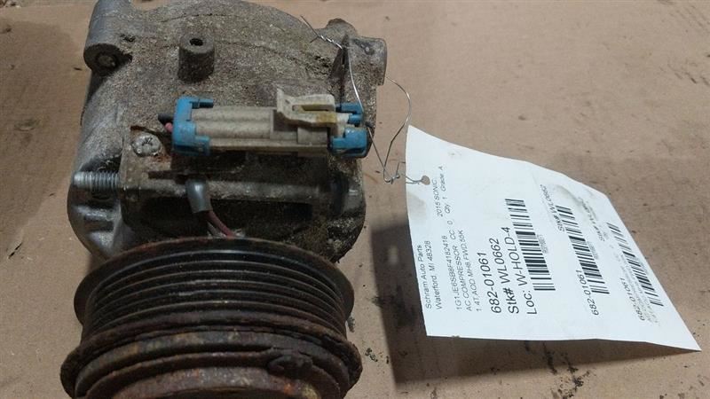 AC Compressor With Thermal Protection Switch Fits 1316 SONIC 2169271