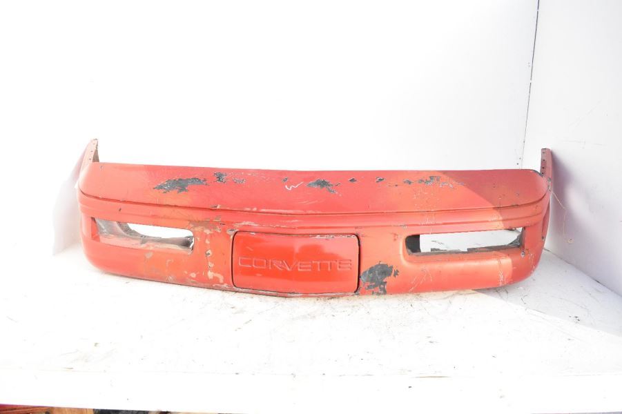 19911996 CHEVROLET CORVETTE C4 5.7 LT1 FRONT BUMPER COVER RED eBay