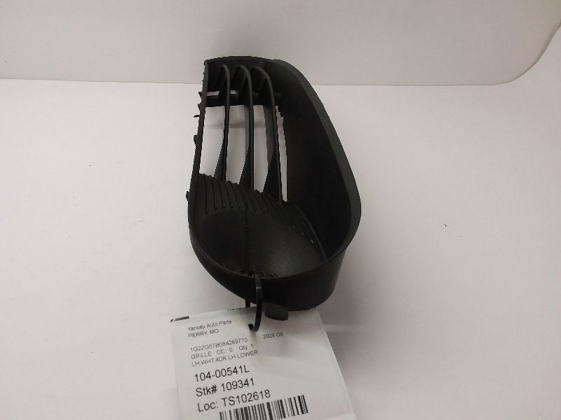 20062009 Pontiac G6 Driver Grille Without Fog Lamps Lower OEM eBay