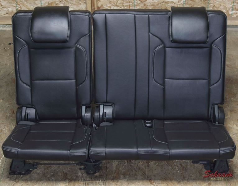 2017 Yukon Denali Suburban OEM Leather 3rd Row 60/40 Seat Electric