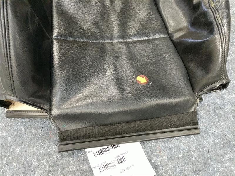 1996 1997 1998 1999 BMW Z3 Roadster Left Seat Back Cover Black Leather