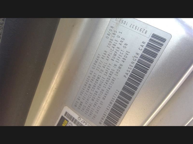 Used 2010 Volkswagen Jetta Transmission Transmission Transaxle Mt