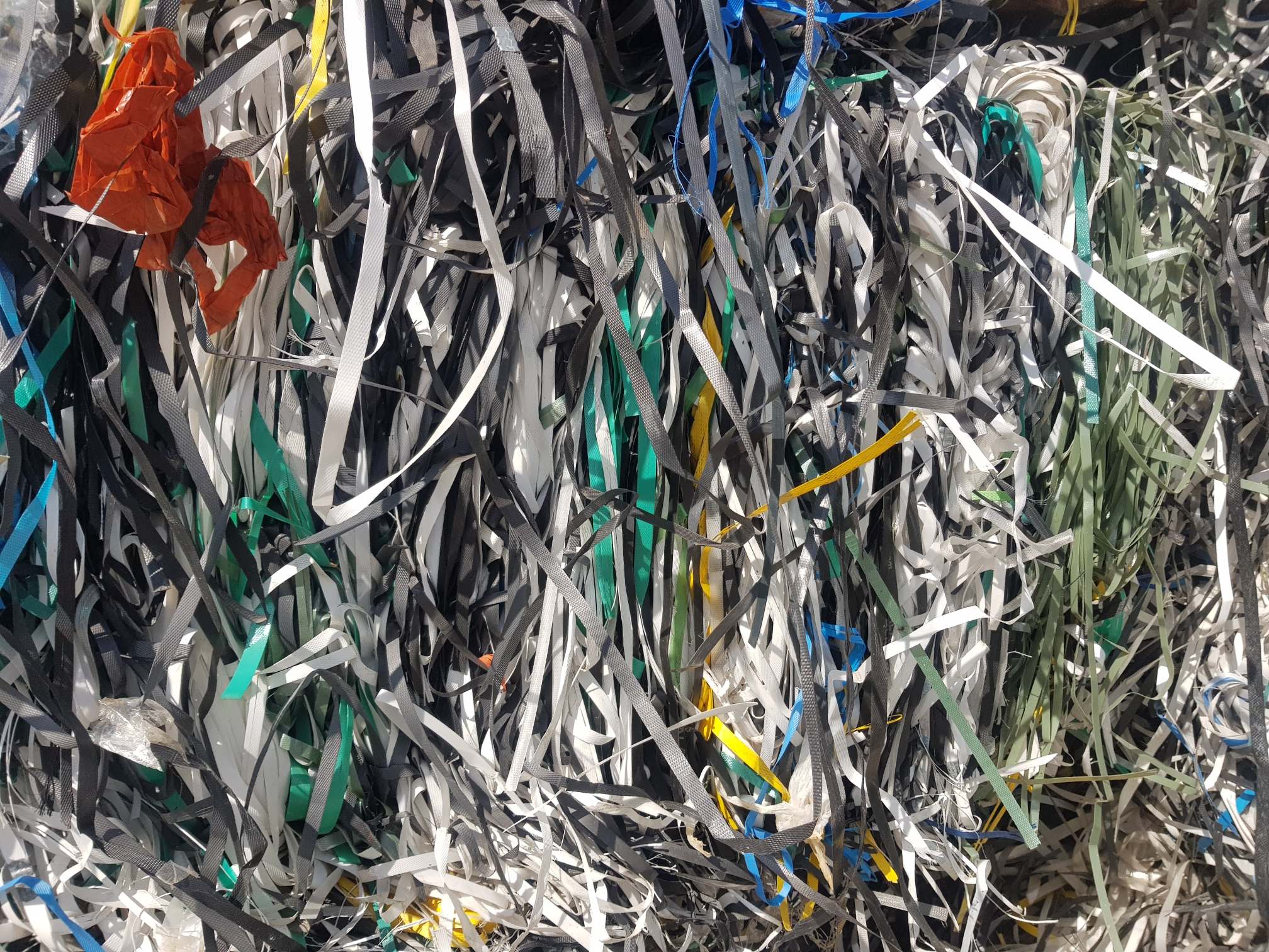 PET/PETE, Baled, PET/PP Mix Strapping