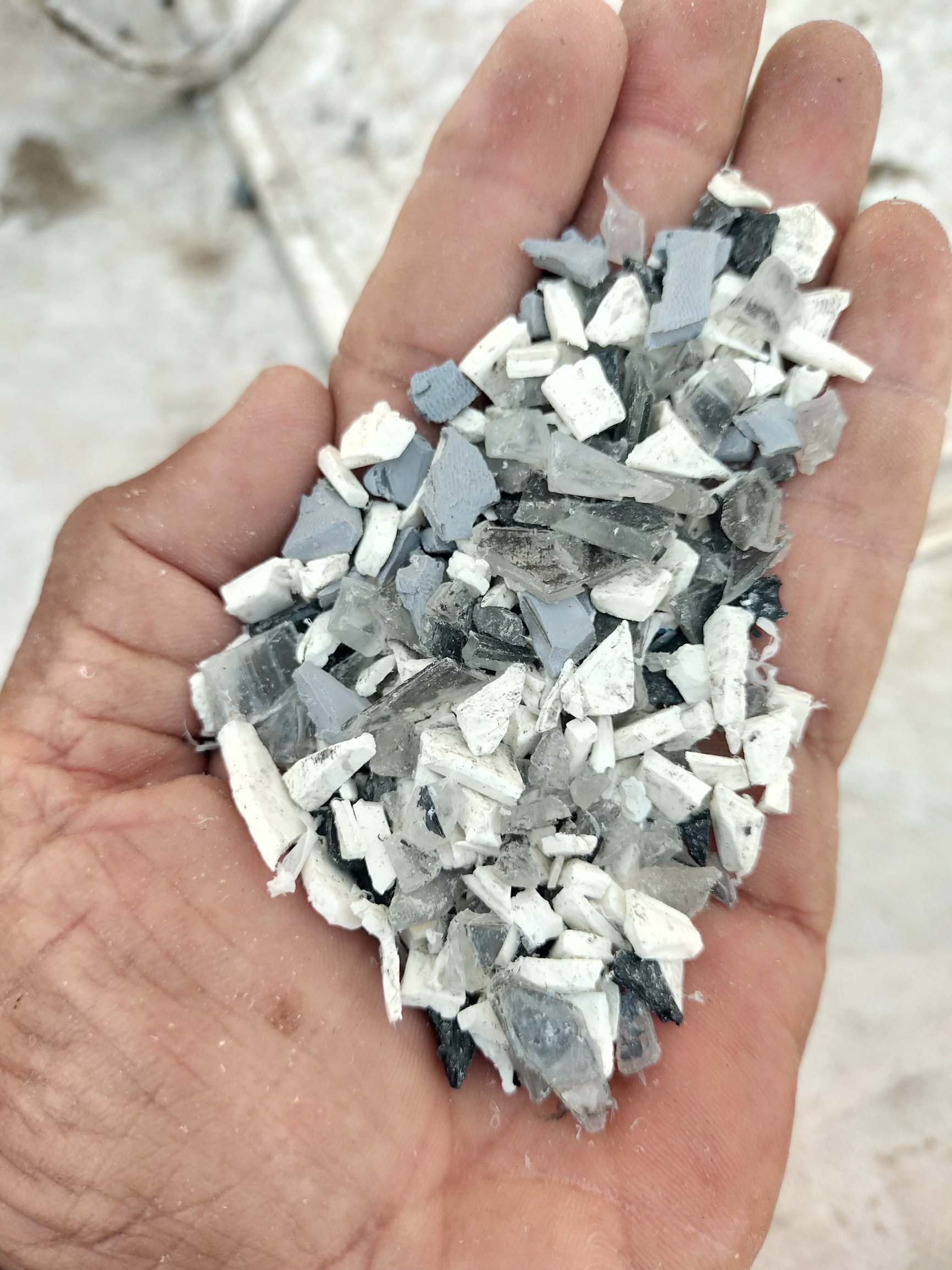 PVC, Regrind, PVC JAPAN REGRIND GREY