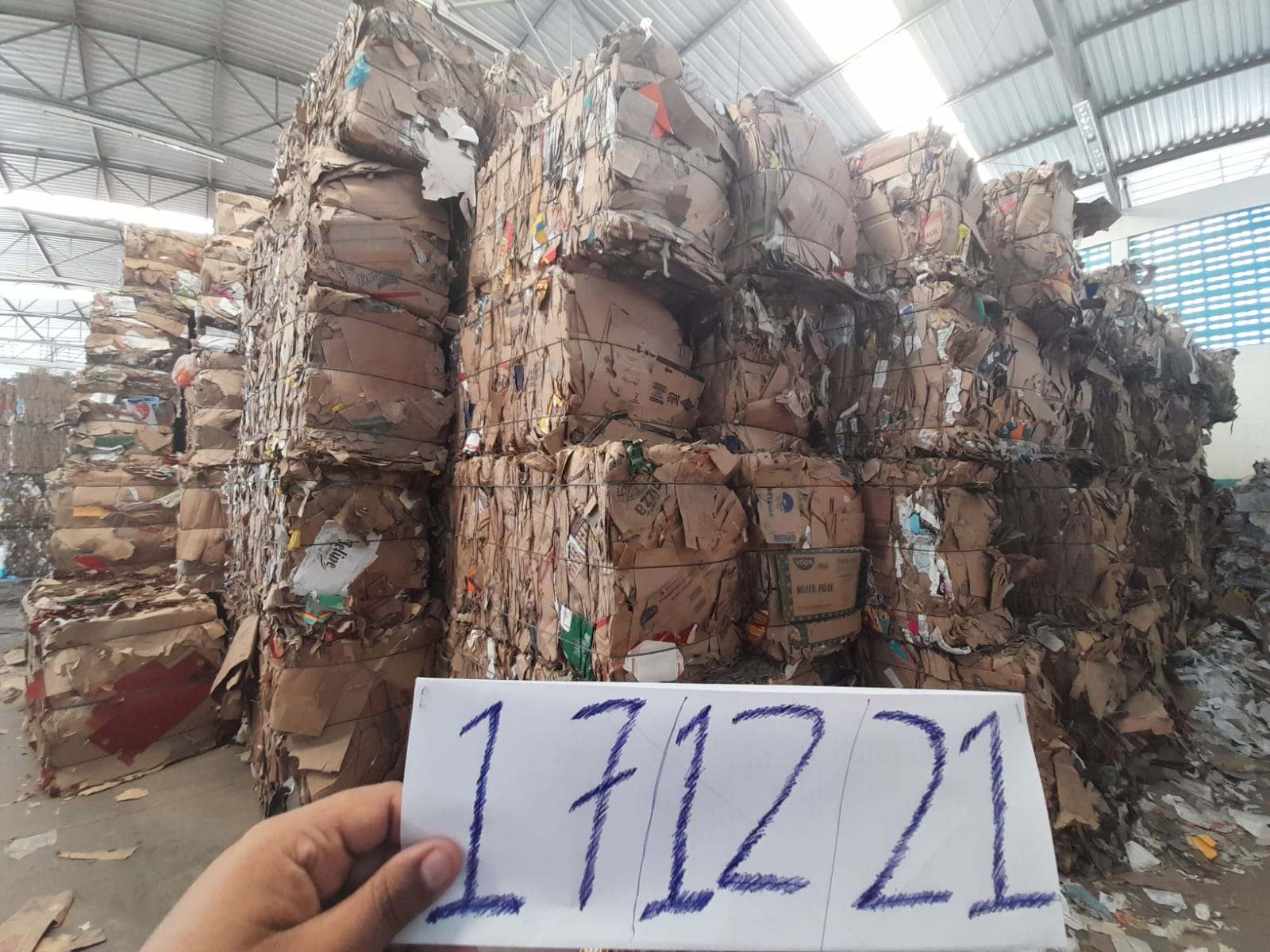 Cardboard (OCC), Baled, OCC 12 Waste Paper