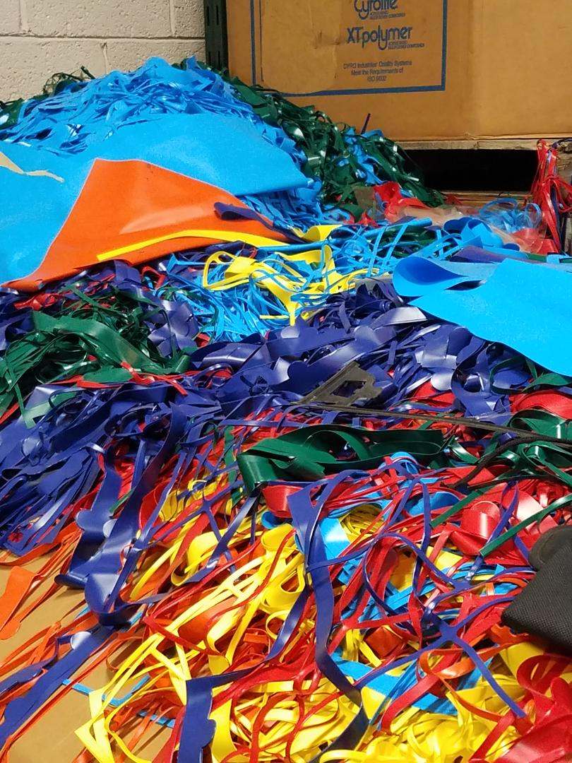 PVC, Baled, flexible PVC scrap mixed color