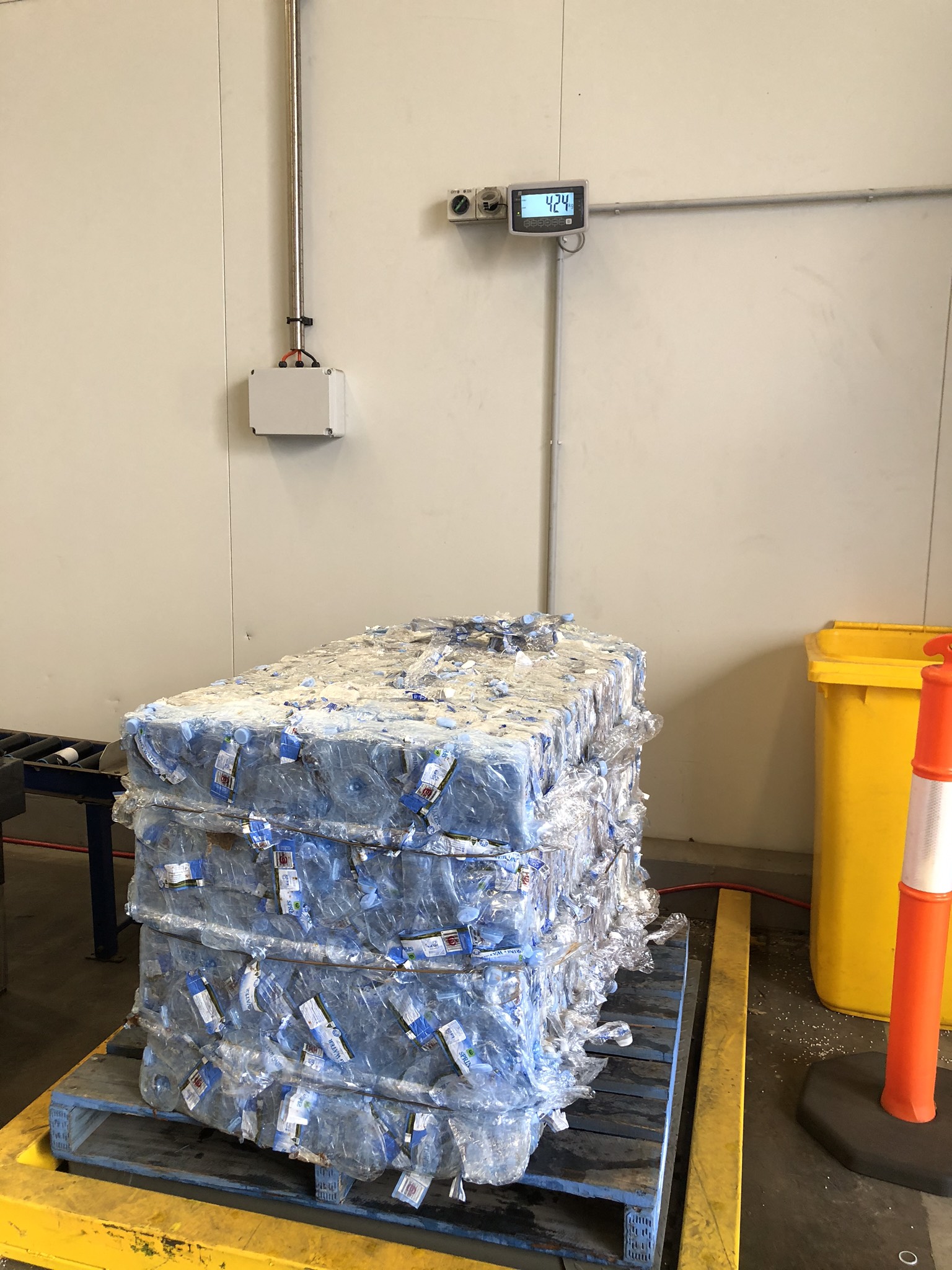 PET/PETE, Baled, PET BOTTLE BALES