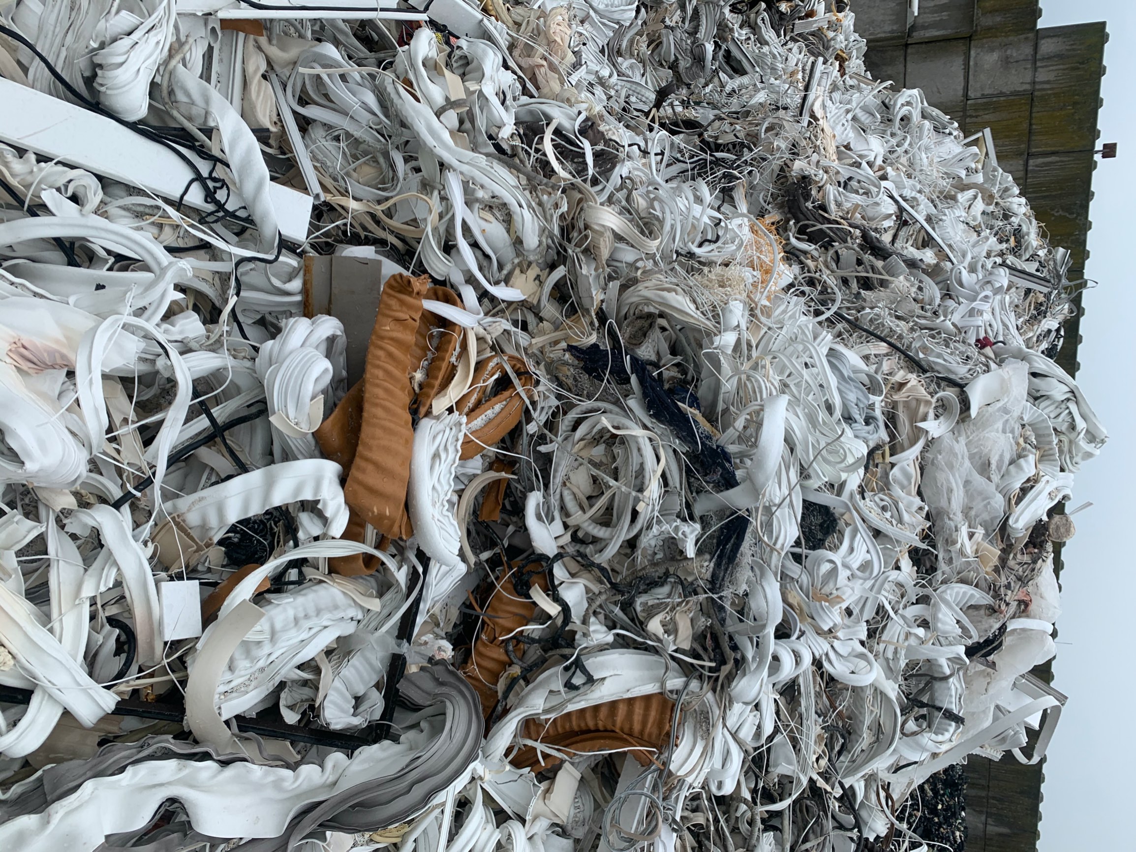 PVC, Loose, Rigid PVC production scrap lumps