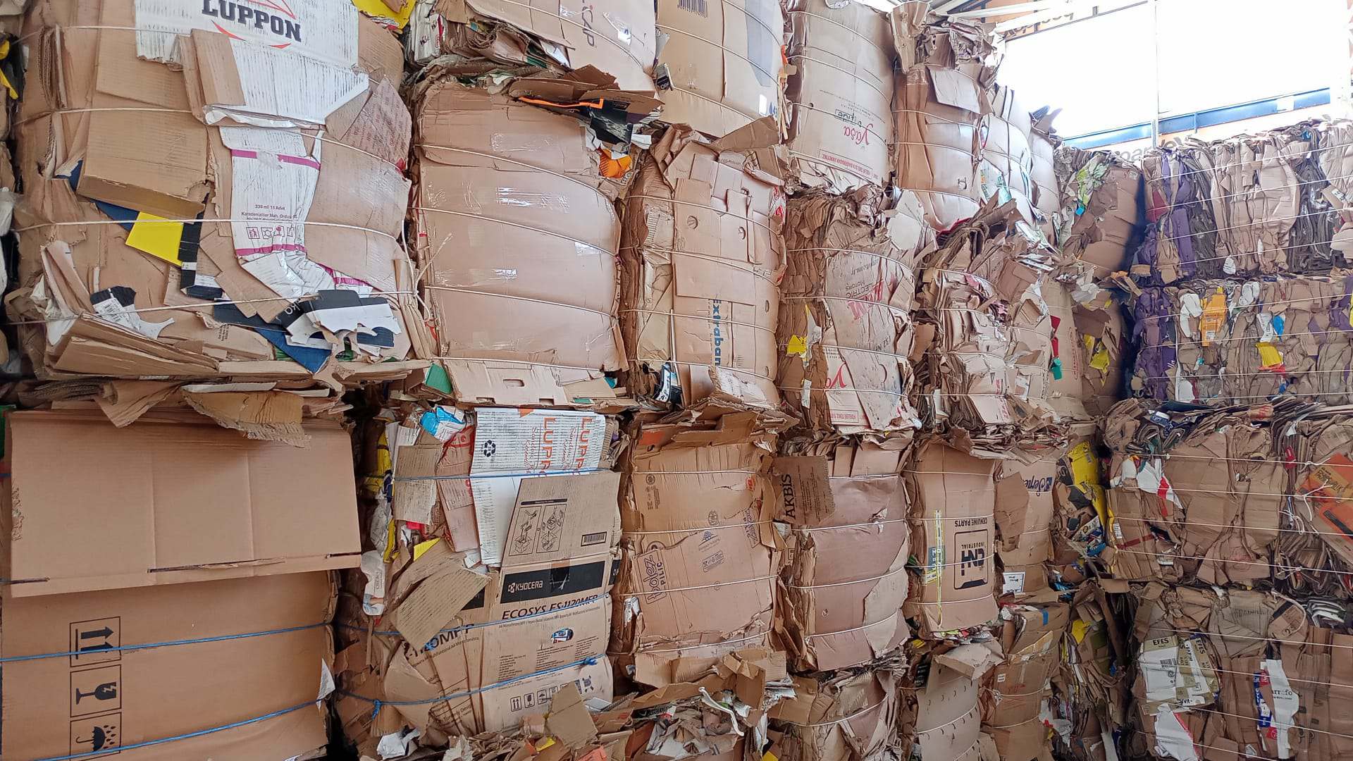 Cardboard (OCC), Baled, Cardboard