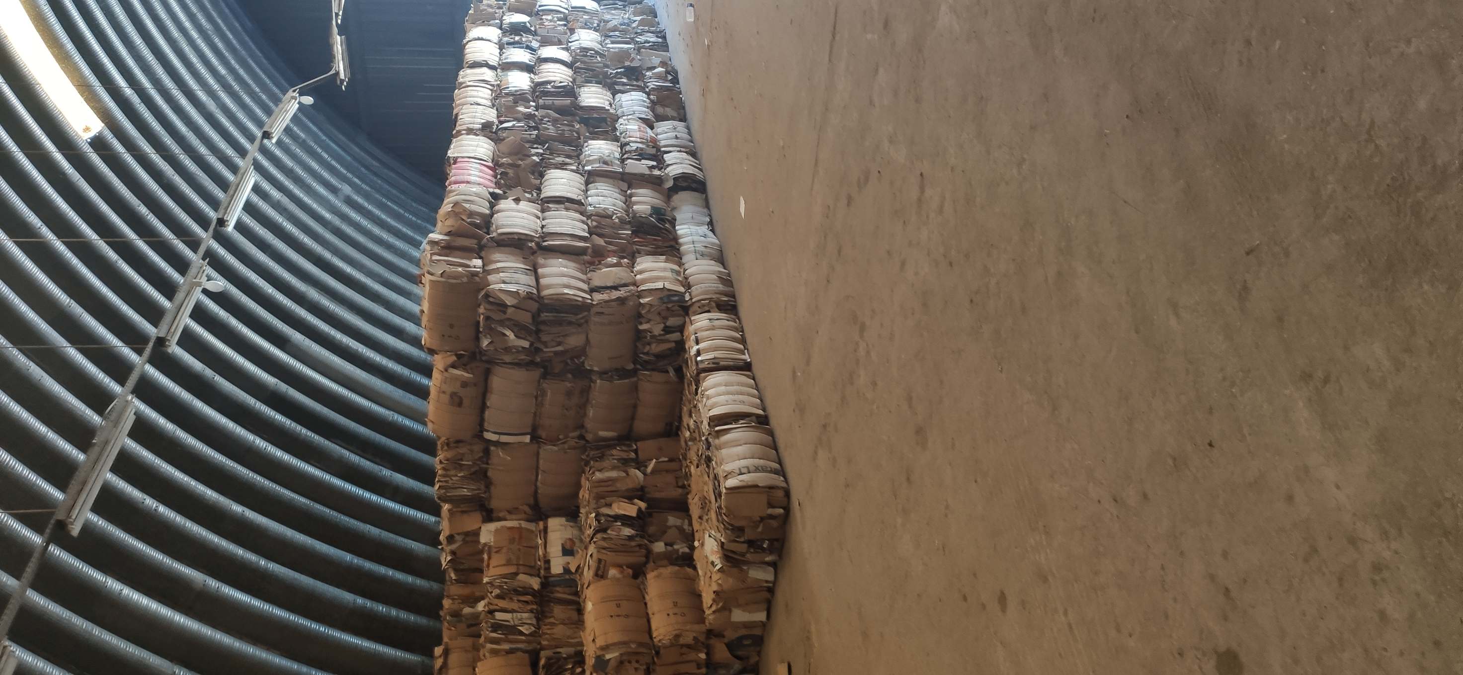 Cardboard (OCC), Baled, Used cardboard
