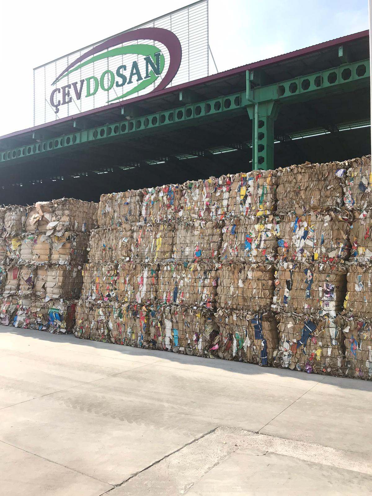Cardboard (OCC), Baled, Cardboard Bales..