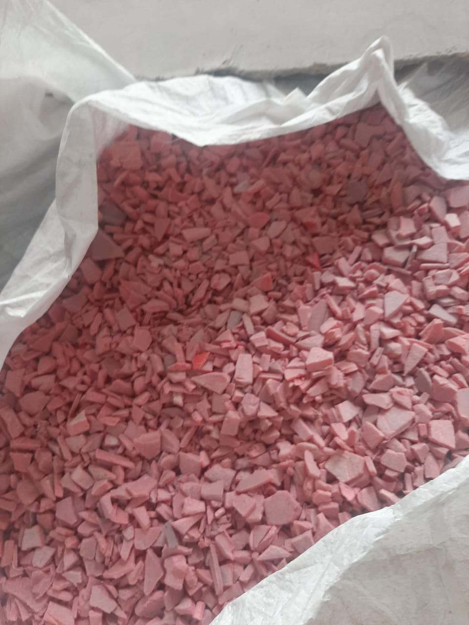 Polycarbonate, Regrind, Plastic Chair Scrap Chips